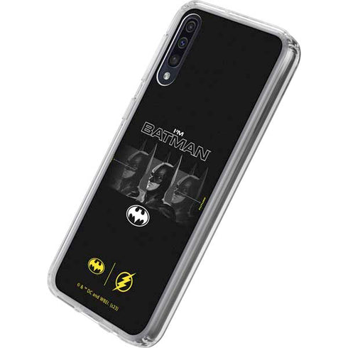 DC Comics The Flash Movie: I am Batman Past to Future Galaxy A50 Clear Case